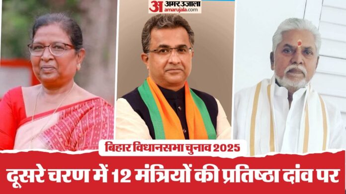 Bihar Election: 12 मंत्रियों का भाग्य EVM में हुआ कैद, धमदाहा में सबसे ज्यादा 74.20% हुआ मतदान; जानें