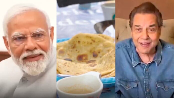 यादों में धर्मेंद्र: जब पीएम मोदी पराठे को लेकर धर्मेंद्र के दोस्त बने... निधन के बाद वीडियो देख नम हुईं आंखें
