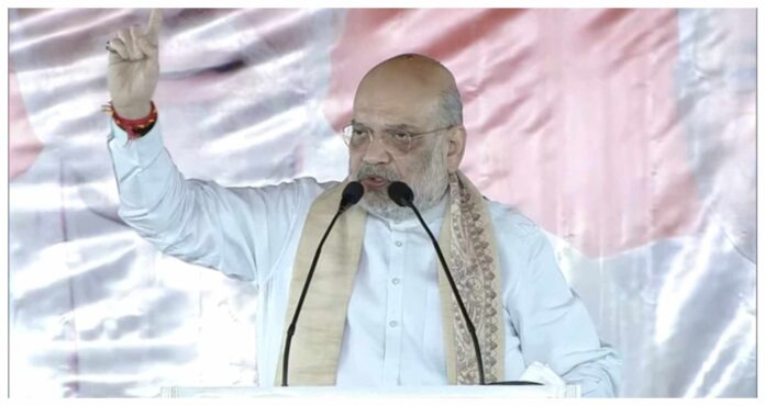 Bihar Election:'मोदी-नीतीश सरकार भ्रष्टाचार मुक्त', अमित शाह बोले- अवैध गतिविधि को खत्म करेंगे