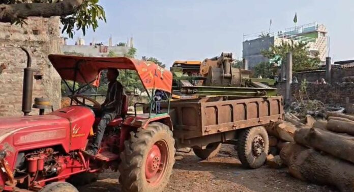 Bihar News: गृह मंत्री के क्षेत्र में वन विभाग की बड़ी कार्रवाई, अवैध आरा मिल पर चला बुलडोजर