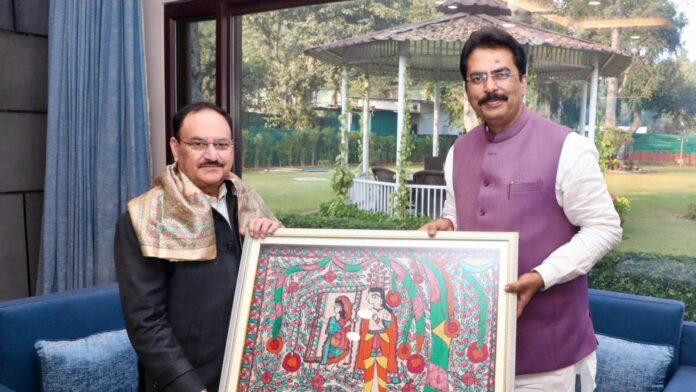 Bihar: प्रदेश अध्यक्ष बनने के बाद पहली दिल्ली यात्रा पर संजय सरावगी, जेपी नड्डा और अमित शाह से की मुलाकात