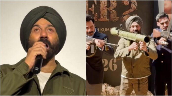 Border 2: 'बॉर्डर 2' के टीजर लॉन्च पर भर आईं सनी देओल की आंखें, जीप में बैठकर इवेंट में टीम ने ली एंट्री
