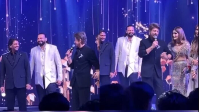 स्टेज पर दुल्हन ने की शाहरुख से अनोखी डिमांड, किंग खान बोले- मेरी फैन हो या…? देखें वायरल वीडियो