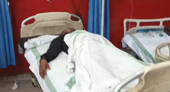 एएनएमएमसीएच में भर्ती युवक